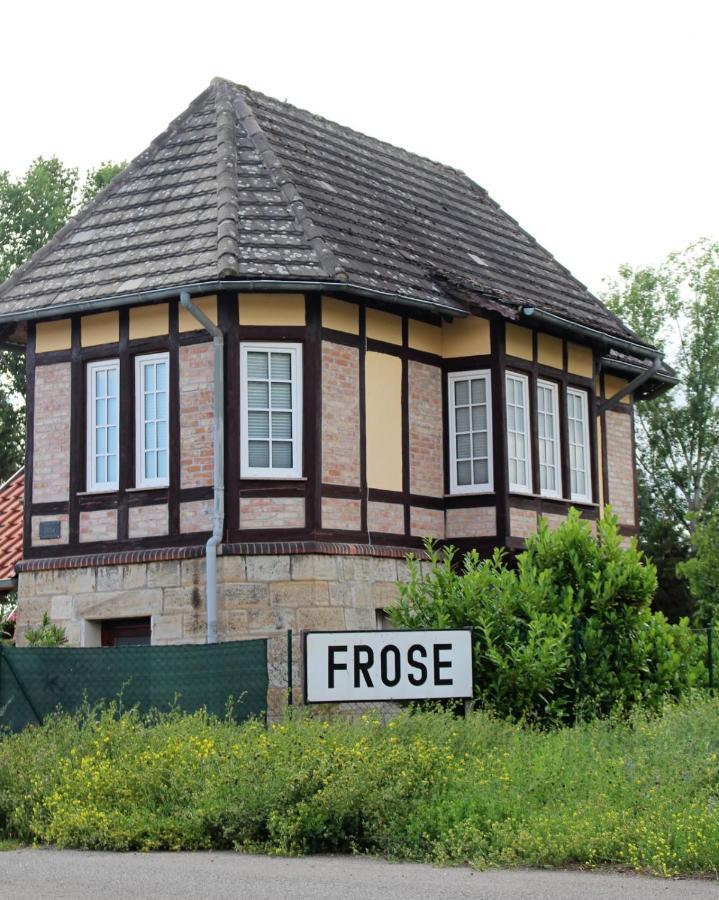 "Altes Stellwerk Frose" Am Froser See Eksteriør bilde